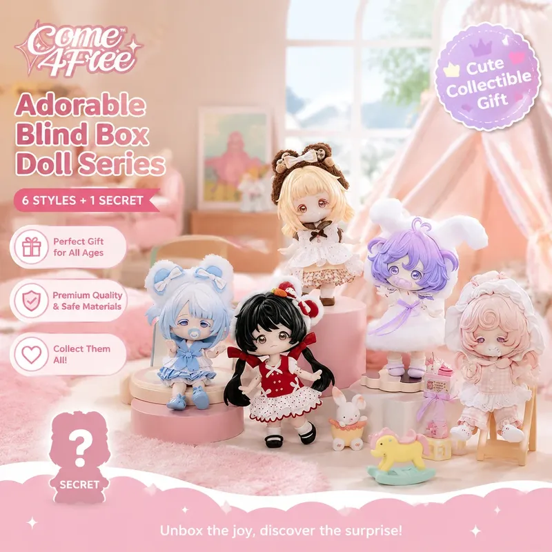 Collectible & Vintage Dolls For Christmas - Come4free Blind Box Series Bjd Doll