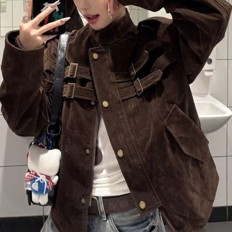 Vintage Collectible Buttons - Fashionable Vintage Patchwork Jackets Autumn Winter