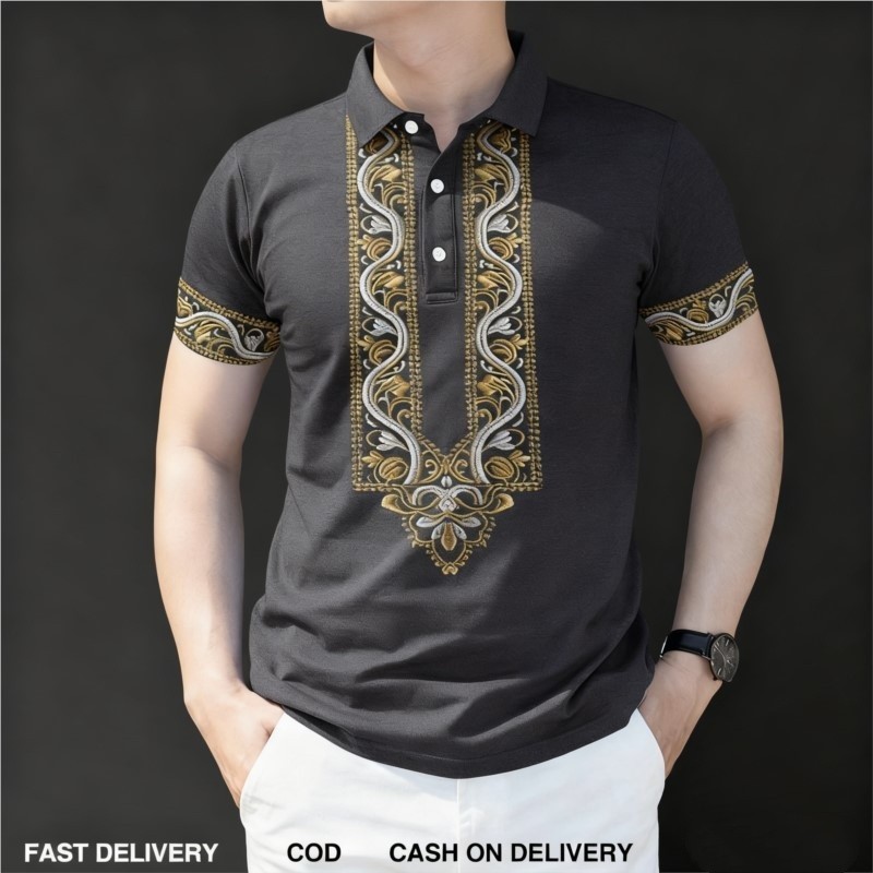 2026 Mens Barong Polo Shirt fo - Vintage Collectible Buttons ulasan dan harga