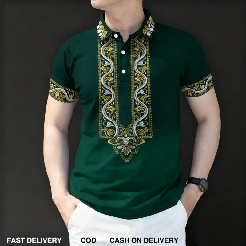2026 Mens Barong Polo Shirt fo - Vintage Collectible Buttons ulasan dan harga