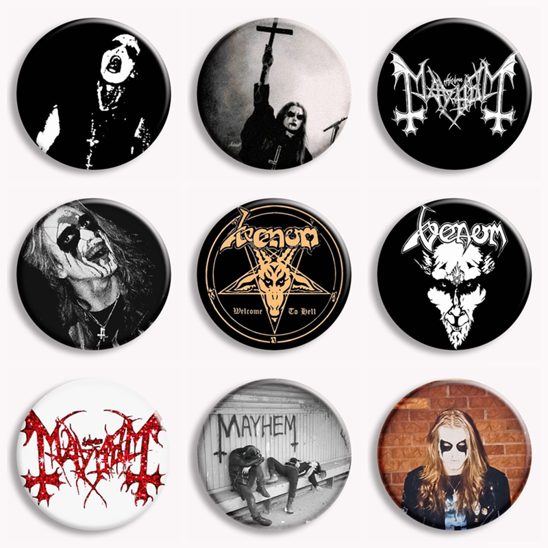 Rock Mayhem Band Soft Button P - Vintage Collectible Buttons ulasan dan harga