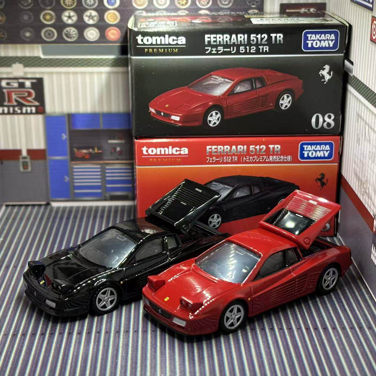 Takara Tomica Premium 08 Ferra - Vintage Collectible Model Cars ulasan dan harga