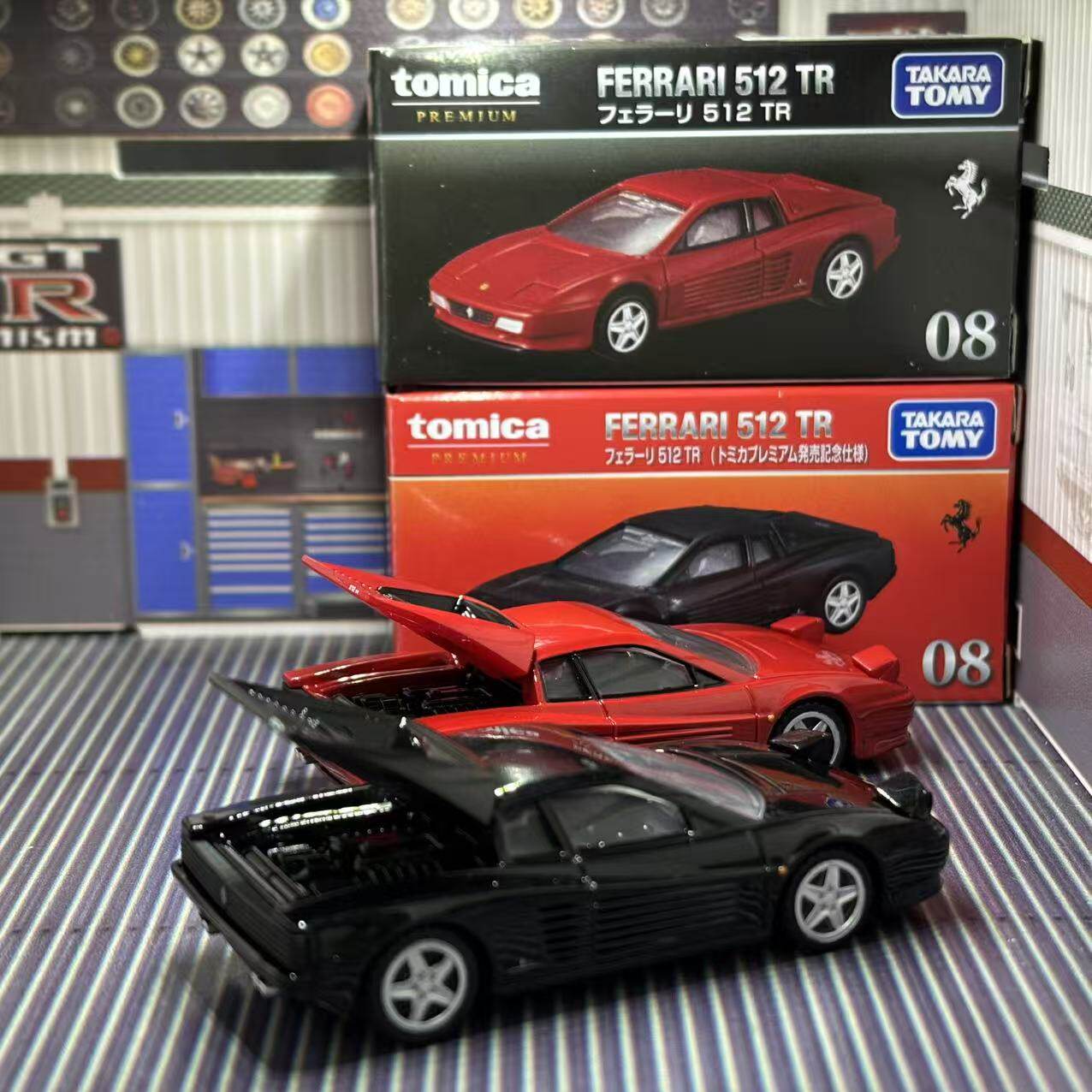 Takara Tomica Premium 08 Ferra - Vintage Collectible Model Cars ulasan dan harga