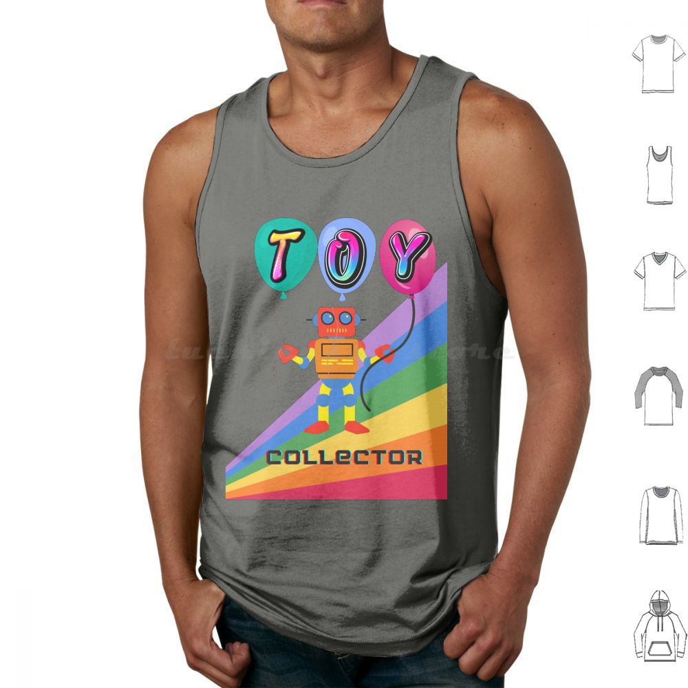 Toy Collector Tank Tops Print  - Vintage And Collectible Toys ulasan dan harga