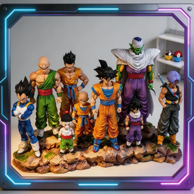 1set Anime Dragon Ball Infinit - Vintage Collectible Figurines ulasan dan harga