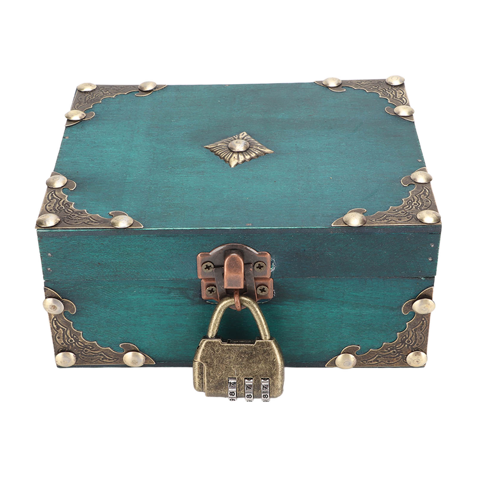 Wooden Jewelry Storage Case wi - Vintage Collectible Items ulasan dan harga