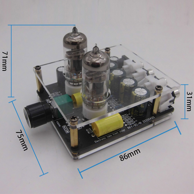 Upgraded 6K4/6A2 Tube Preampli - Tube Amplifier Part ulasan dan harga