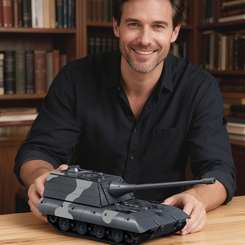 1836pcs MOC adult E-100 Tank D - Vintage And Collectible Toys ulasan dan harga