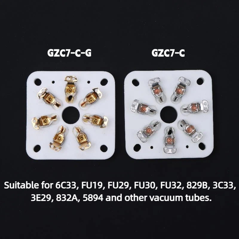 7Pin Ceramic Vacuum Tube Socke - Tube Amplifier Part ulasan dan harga