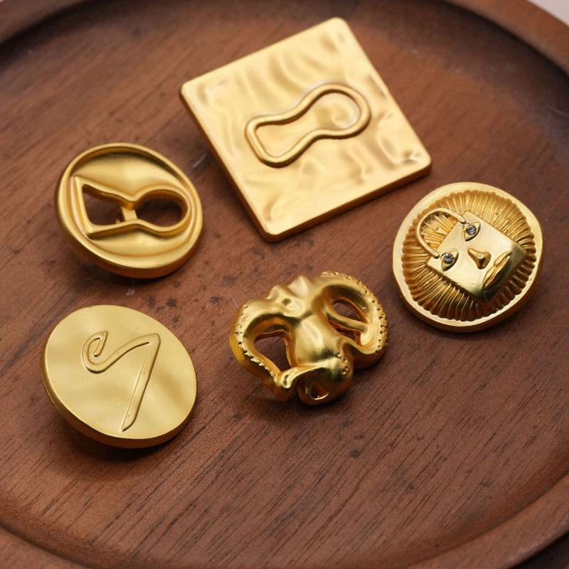 Vintage Metal Button Artistic  - Vintage Collectible Buttons ulasan dan harga