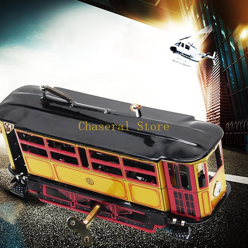 E7CE Retro Wind Up Tram Cable  - Vintage And Collectible Toys ulasan dan harga