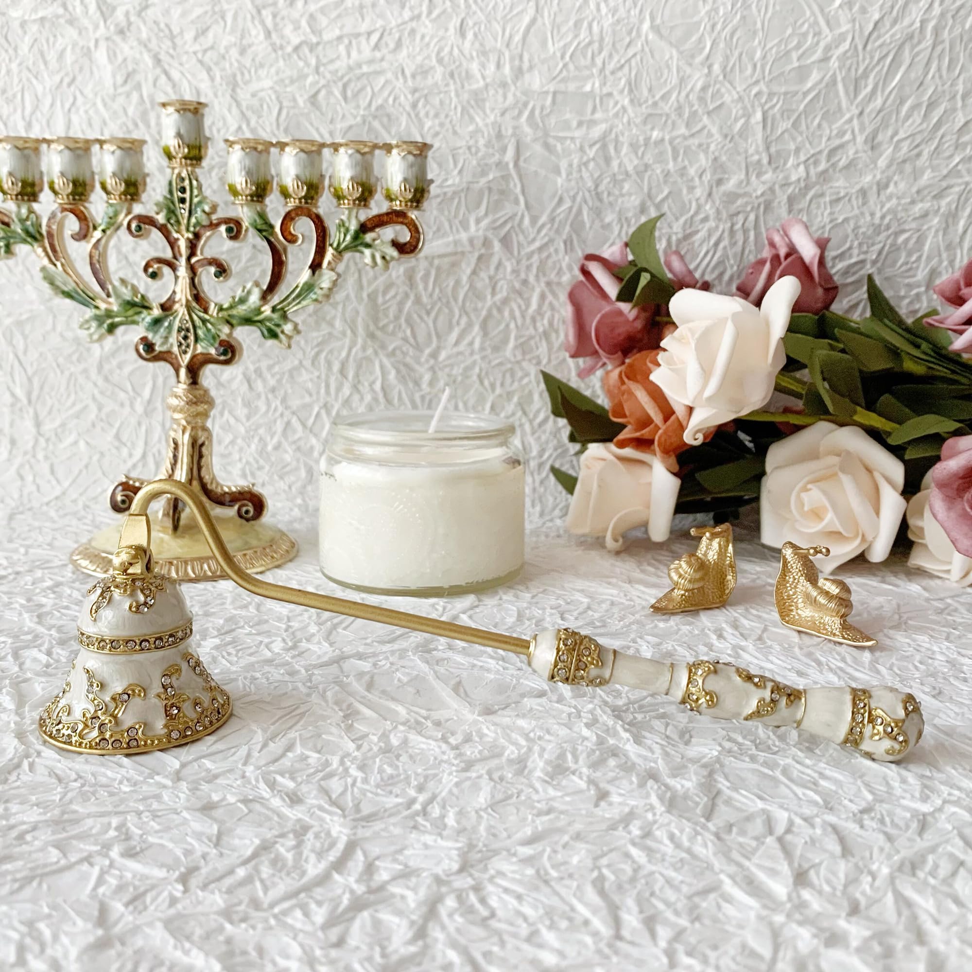 Luxury Menorah Candle Snuffer  - Collectible & Vintage Dolls For Christmas ulasan dan harga