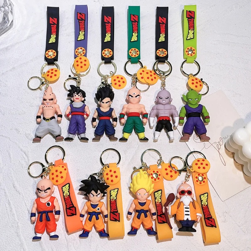 Anime Dragon Ball Keychain Fas - Vintage Collectible Figurines ulasan dan harga