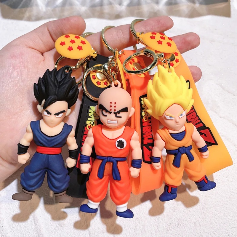 Anime Dragon Ball Keychain Fas - Vintage Collectible Figurines ulasan dan harga