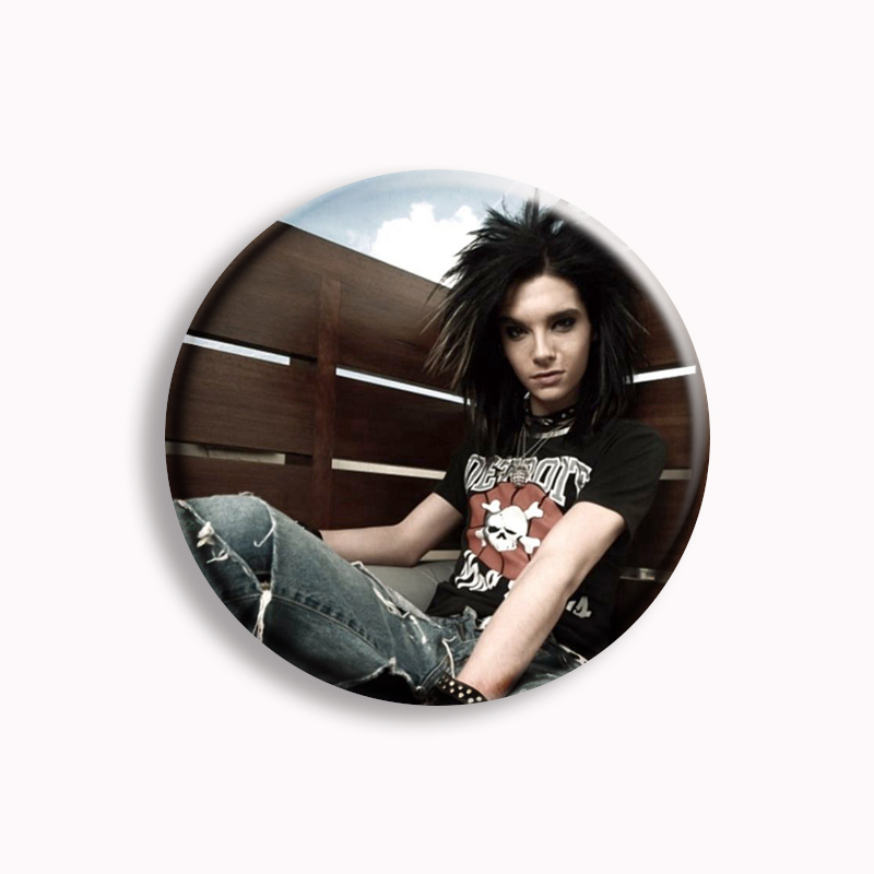 Rock Band Tokio Hotel Kaulitz  - Vintage Collectible Buttons ulasan dan harga