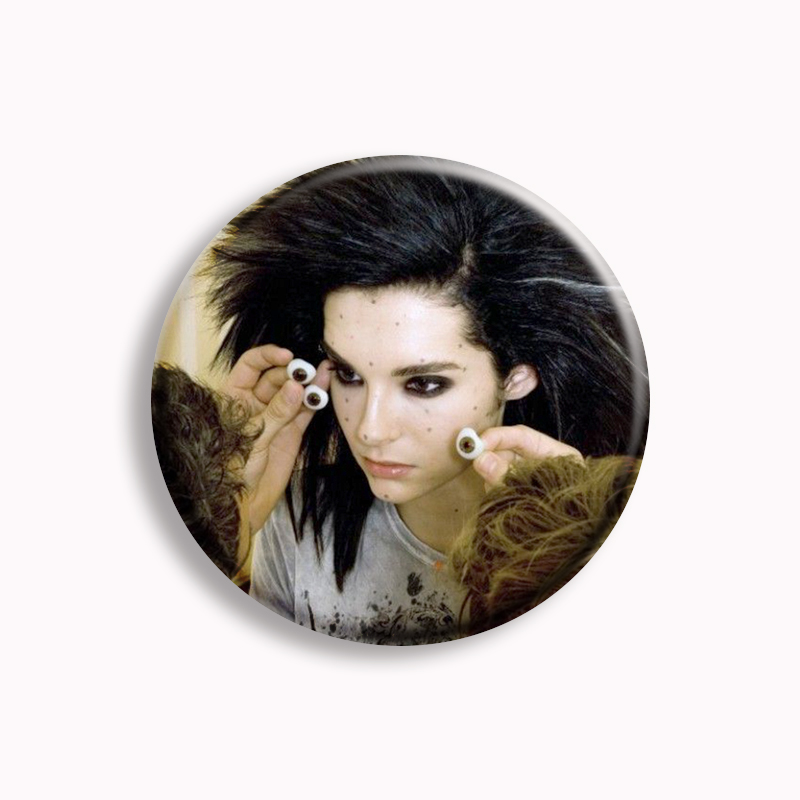 Rock Band Tokio Hotel Kaulitz  - Vintage Collectible Buttons ulasan dan harga