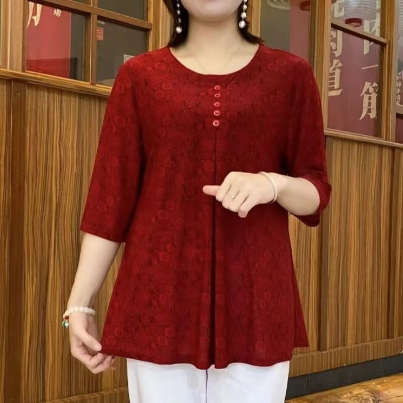 Vintage Printed T-shirt Casual - Vintage Collectible Buttons ulasan dan harga