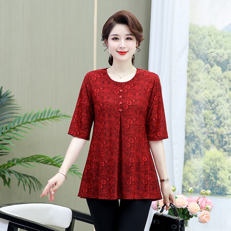 Vintage Printed T-shirt Casual - Vintage Collectible Buttons ulasan dan harga