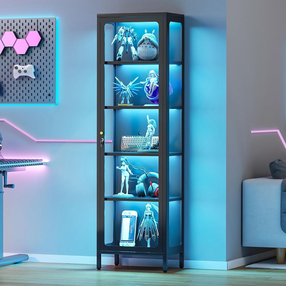 69 Glass Display Cabinet with  - Collectible & Vintage Dolls For Christmas ulasan dan harga